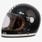 Casco Roadster III Black Race - detalle de acabado
