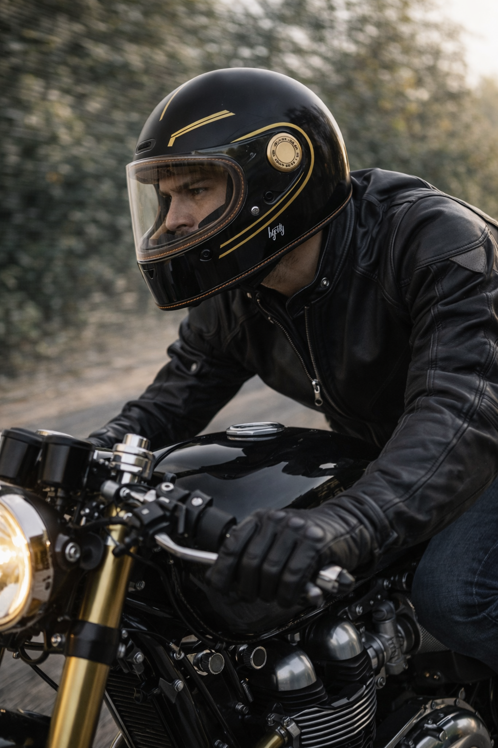 Casco Roadster III Gold Black