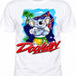 Camiseta blanca Doohan con koala y bandera de Australia