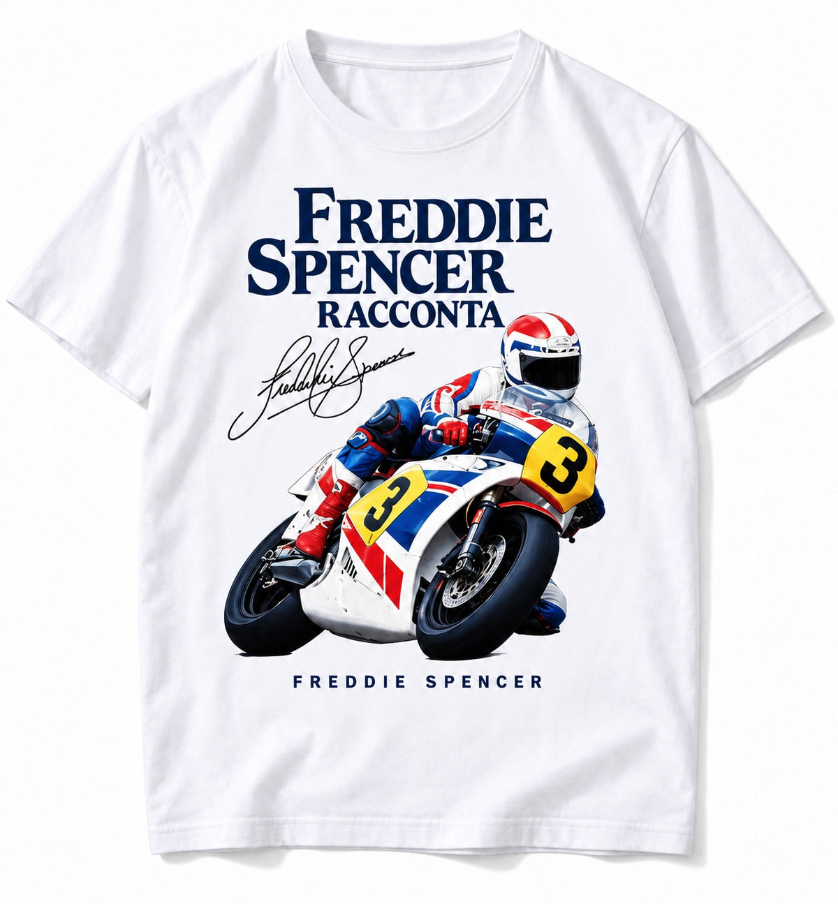 Camiseta Freddie Spencer · Retro Racing