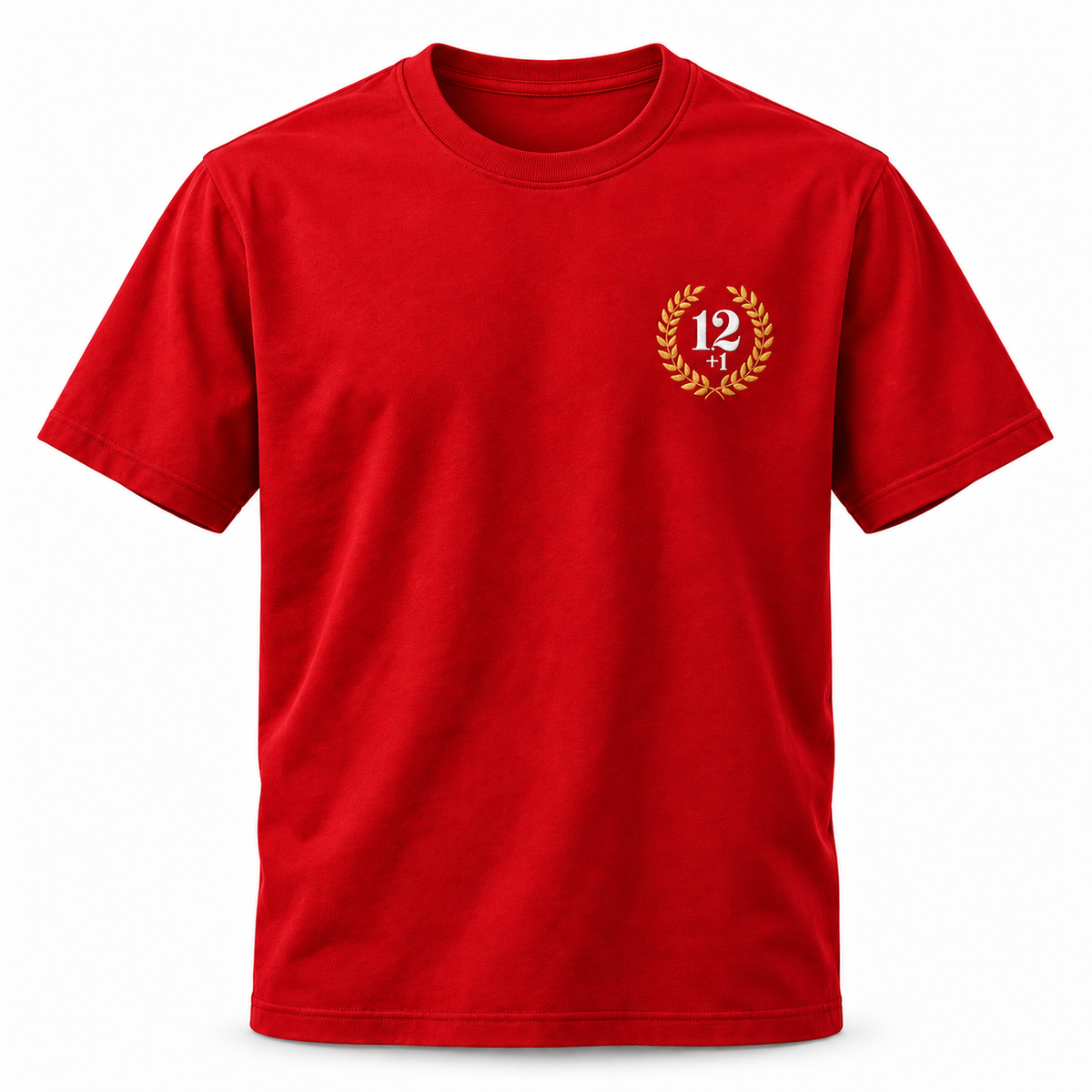 Ángel Nieto 12+1 · Camiseta · Rojo · emblema en el pecho