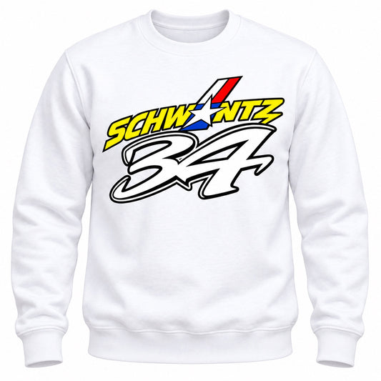 Sudadera sin capucha Schwantz 34 · Racing blanco