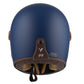 Casco de moto By City Roadster II - acabado azul mate